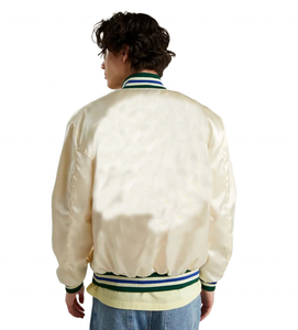 Chaqueta de Béisbol de Satén para Hombre, Personalizada con Logotipo, Bordado de Alta Calidad, Estilo Moderno, Transpirable, para Invierno - Product Image 2