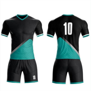 Kit de fútbol de calidad tailandesa de manga corta de calidad de los últimos jugadores Uniforme de fútbol Kits de fútbol - Product Image 1