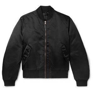 เสื้อแจ็คเก็ตบอมเบอร์แขนยาวสำหรับผู้ชาย ออกแบบมาเพื่อให้ความอบอุ่น ปกป้องร่างกาย สวมใส่สบาย และใช้งานได้หลากหลายในชีวิตประจำวัน - Product Image 2