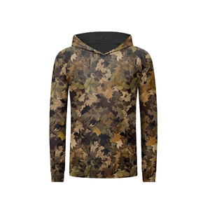 เสื้อสเวตเตอร์แบบสวมหัวแขนยาวของผู้ชายทันสมัย2025มีฮู้ดผ้าแคนวาสระบายอากาศได้พร้อมพิมพ์ลายกราฟิกต้นไม้สำหรับการตั้งแคมป์ในฤดูร้อน - Product Image 1