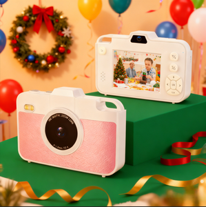 Cámara Digital 4K para Niños y Adolescentes, Regalos de Navidad y Cumpleaños para Niñas, Zoom de 16X, Grabación de Vlogs, Sensor CCD, Pantalla de 2"-3" - Product Image 1