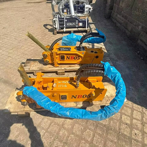 Casse-pierre hydraulique KO Machinery NB05 marqué CE avec tête de 25 mm, outils et kit de gaz gratuits pour excavatrices de 0,8 à 2,0 tonnes - Product Image 1