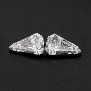 Bouclier coupe laboratoire cultivé diamant pour Solitaire bague de fiançailles diamant en vrac pour bijoux CVD diamant pour boucles d'oreilles - Product Image 3