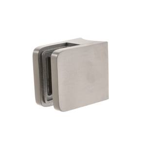 Support carré en verre pour tuyau D42.4/45x45mm AISI304, SP A/2100 - Product Image 1