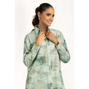 Conjunto de Dos Piezas para Mujer con Hilo Lurex Estampado, Colección IUSTTS-1323 a la Moda - Product Image 3