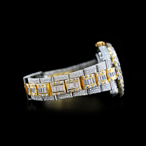 Direct Factory Iced Out VVS Clarity Moissanite Diamond <b>Watch</b> for <b>Men</b> and Women <b>Smart</b> <b>Watch</b> From India Export - Product Image 5