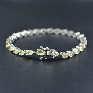 Andmade-tira de cuarzo de limón amarillo, Ennis, 925 - Product Image 1