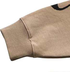 Premium nouveau hiver européen américain à la mode marque à capuche hommes femmes chaud sport sweat toile d'araignée imprimer 100% coton - Product Image 3