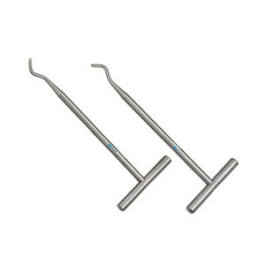 Ascenseur dentaire en acier inoxydable Chirurgie des dents Extraction de dents de dentiste Ciseau à ciseaux 92S/93S Ensemble de 2 pièces - Product Image 3