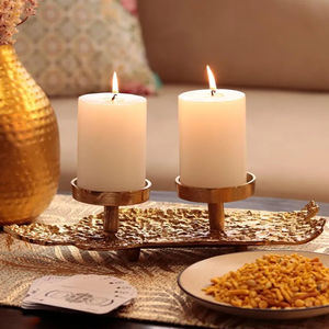 Portavelas de latón de diseño moderno de lujo para decoración interior y exterior, candelabro disponible a precio mayorista desde India - Product Image 4