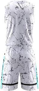 Vêtements de basket-ball de qualité supérieure pour hommes, ensemble d'uniformes grande taille avec impression par sublimation à la mode et élégant - Product Image 5