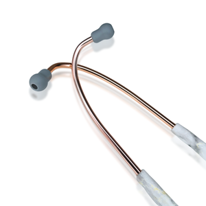 Stéthoscope manuel à double tête de la série Deluxe Finition or rose - Product Image 4