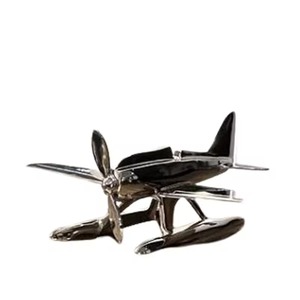 Excellente finition, sculptures métalliques robustes d'hélicoptères présentant différents types d'art aéronautique, arrivée fantastique. - Product Image 6