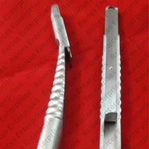 Collecteur de récolte d'implant de grattoir d'os dentaire de haute qualité meilleure vente lame incurvée droite certifiée CE Source d'alimentation manuelle - Product Image 3