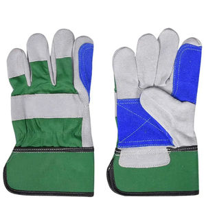 Guantes DE TRABAJO Guantes protectores de cuero de vaca de alta calidad - Product Image 1