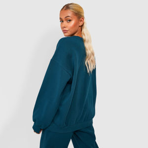 Sweat-shirts à capuche décontractés pour femmes, style tendance, chauds pour l'hiver, séchage rapide, confortables, mélange coton/polyester, légers, logo sur le devant - Product Image 5