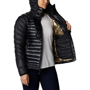 Best Selling Women's Long Sleeve Winter Puffer Jacket Customizable Style High Quality Nylon Lining Breathable Waterproof - Product Image 2