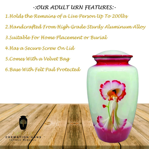 บันไดเผาศพอลูมิเนียมทำด้วยมือไปยังสวรรค์ออกแบบมาให้รวมถึงกระเป๋ากำมะหยี่สักหลาดเพื่อการปกป้อง - Product Image 3