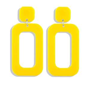 Pendientes de resina con mariposa - Product Image 4