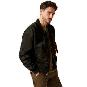 2025 personnalisé de haute qualité hommes décontracté Bomber veste nouveau Style haute rue Stand motif hiver Collection hommes vestes - Product Image 2