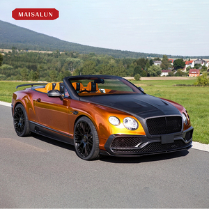 Precio de fábrica, accesorios para automóviles, kit de carrocería de fibra de carbono para <span class=keywords><strong>Bentley</strong></span> <span class=keywords><strong>Continental</strong></span> <span class=keywords><strong>GT</strong></span>, actualización a parachoques delantero estilo M, capó de parachoques trasero - Product Image 3
