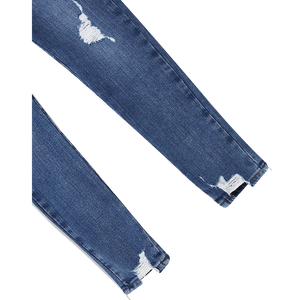 Pantalones vaqueros informales de mezclilla para mujer de calidad superior al por mayor Leggings ajustados transpirables de talla grande de alta calidad Bangladesh - Product Image 3