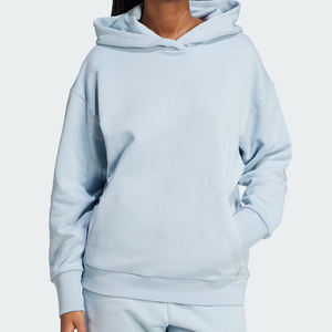 Sudadera con Capucha para Mujer, Informal, 100% Algodón, Felpa Francesa, Manga Larga, Color Sólido, Ligera, Invierno, Ecológica, Transpirable - Product Image 1