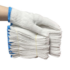 Fábrica al por mayor barato algodón tejido poliéster hilo tejido seguridad guantes de trabajo guante de seguridad - Product Image 4