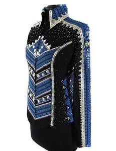 Veste équestre à fermeture à glissière élégante et élégante de qualité supérieure pour l'équitation occidentale - Product Image 2