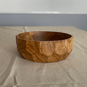 Ensaladera de madera de acacia de estilo agradable, nuevo diseño, cuenco de madera Natural de alta calidad, utensilios de cocina, venta al por mayor de Vietnam - Product Image 2