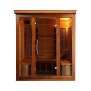 Sauna infrarouge Cedar Elite pour 4-5 personnes - Sauna bien-être écoénergétique pour une utilisation en intérieur/extérieur - Product Image 5