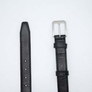 Cinturón de Vestir de Cuero Clásico CLD01, Cinturón Automático para Hombre de Cuero Vacuno Genuino de Alta Calidad en Color Negro - Product Image 6