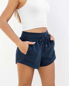 Women's Sweat Shorts with Pockets Cotton French Terry Drawstring Summer Workout Casual Summer Shorts Reasonable Price OEM - Product Image 6