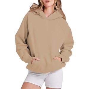 Sudadera con Capucha de Felpa Gruesa 100% Algodón para Mujer, Talla Grande, Antiarrugas, Sexy, para Gimnasio, Club, Verano y Otoño, Gran Venta - Product Image 4