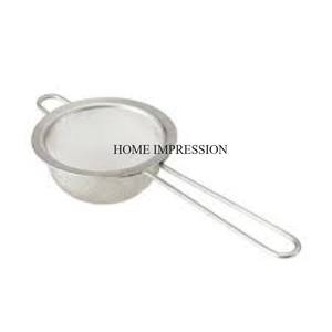 Ensemble de 2 passoires à thé en fil métallique avec manche en bois Ustensiles de cuisine Outils pour le thé et le café - Product Image 5