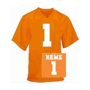 2025 Nueva temporada camisetas de fútbol americano 100% poliéster con diseño de camiseta de impresión de transferencia de calor de manga corta - Product Image 3