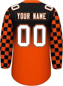 เสื้อเจอร์ซีย์สำหรับผู้ชายเสื้อฮ็อกกี้น้ำแข็งผ้าโพลีเอสเตอร์ระบายอากาศได้ดีทนทานมี100% ออกแบบได้ตามต้องการ - Product Image 5