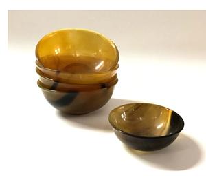 26 Cuenco de cuerno de búfalo decorativo de lujo más vendido hecho a mano con cuerno de búfalo real natural Producto sostenible Hecho EN LA India - Product Image 3