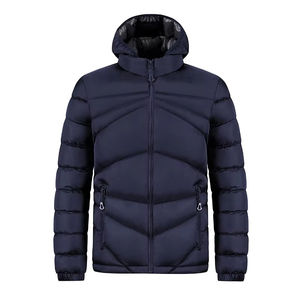 Fabrique de nouvelles vestes chaudes en toile pour hommes au tarif de gros manteau à bulles personnalisées veste d'hiver coupe-vent - Product Image 6