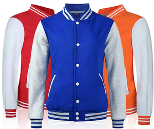 Venta al por mayor chaquetas universitarias en blanco sublimación personalizada chaqueta bomber - Product Image 2