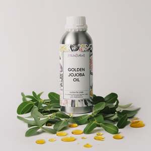 Huile de Jojoba Dorée de Qualité Cosmétique, Pressée à Froid, Huile Végétale Vierge Issue de Graines, Forme Liquide - Product Image 3