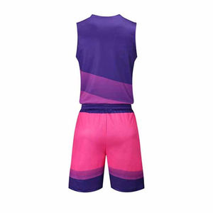 Conjunto de uniforme de baloncesto Reversible 2025, personaliza tu propio equipo, técnica de sublimación de diseño para deportes de verano - Product Image 2