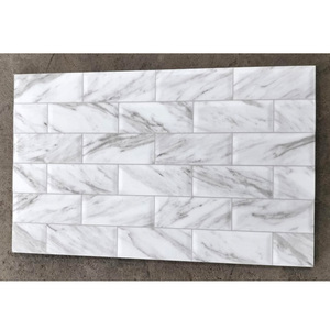 Carreaux muraux en céramique numérique effet brique 250x400mm, carreaux imprimés par jet d'encre brillants pour cuisine et salle de bain - Product Image 5