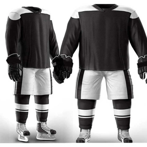 Uniforme de Hockey sobre Hielo Fabricado en Pakistán, 100% Poliéster, Antibacteriano, Transpirable, Personalizable, Hecho en Pakistán, Precio Económico - Product Image 4