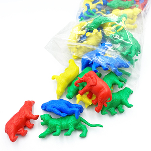 40 ชิ้นผสมสีและ Mix10 สัตว์ป่าเคาน์เตอร์ของเล่นคณิตศาสตร์ - Product Image 1