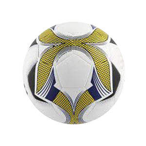 Balón de fútbol de marca de gran tamaño hecho a medida con material de cuero duradero, logotipo personalizado y opciones de color - Product Image 1