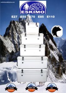 กระเป๋าเก็บความเย็นหุ้มฉนวนกันความร้อนกลางแจ้ง27LT แม่พิมพ์โลโก้ที่กำหนดเองโฟมพีอียูวีทันสมัยสำหรับอาหารไวน์เครื่องดื่มปลาเบียร์เดินป่าตั้งแคมป์ใช้กระป๋อง - Product Image 6