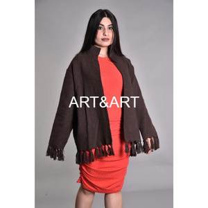 Handmade <b>Women's</b> Quilted Winter Knitted Breathable Regular Suzani TNT <b>Coat</b> with Cotton Embroidery Perfect Gift <b>for</b> <b>women</b> - Product Image 6