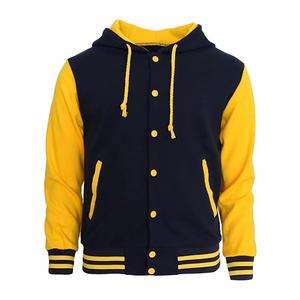 Veste universitaire pour homme avec logo personnalisé, vêtements d'hiver, marque privée, légère, respirante, séchage rapide, col montant, 2026 - Product Image 2