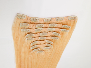 Clip de cheveux humains vierges 100% à double tirage en gros-morceau de cheveux de toutes les couleurs du Vietnam - Product Image 2